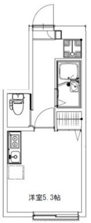 AZEST-RENT所沢の物件間取画像